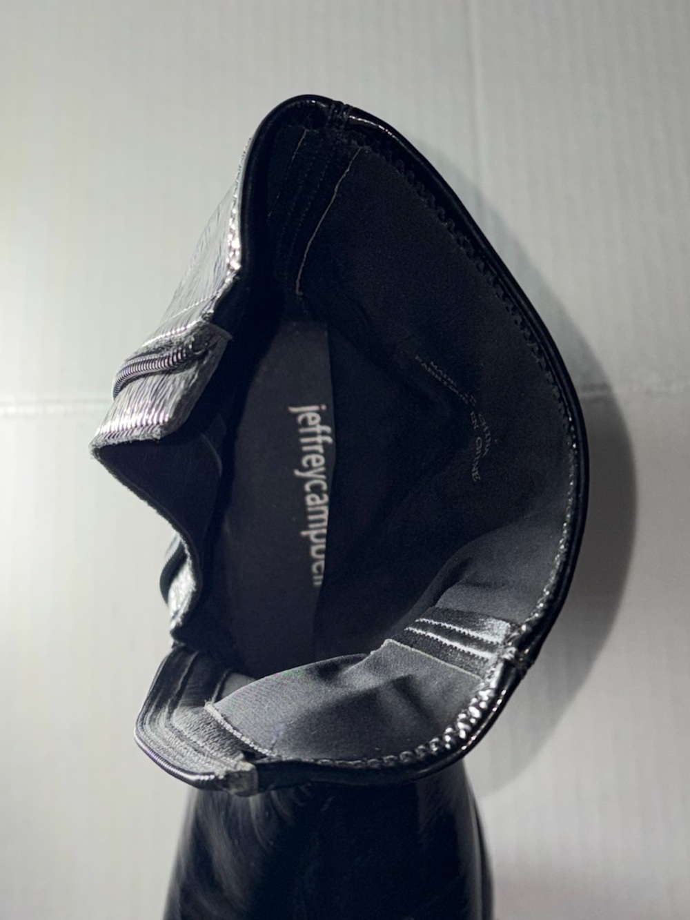Jeffrey Campbelll Platform Square Toe Boots - Picture 11 of 11